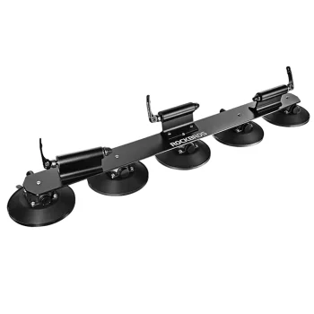 Rockbros XP1003 Suction Cup Roof Bike Rack for 3 Bikes - Black
