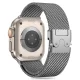 TECH-PROTECT MILANO APPLE WATCH 6 / 7 8 9 10 SE ULTRA 1 2 (44 45 46 49 MM) SILVER