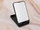 Folding Cosmetic Mirror with LED Backlight, Black