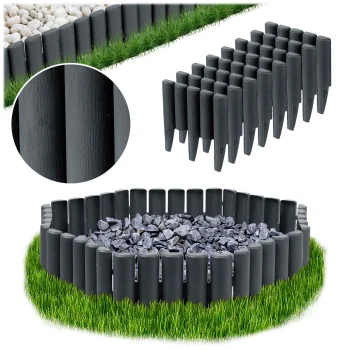 Plonos PL-961 Garden Edging, 2.2 m, Grey