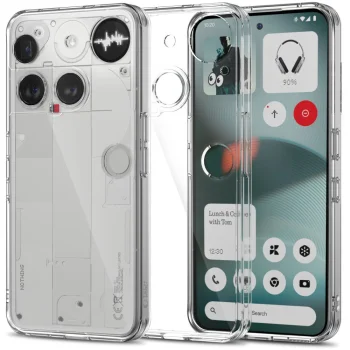 Tech-Protect FlexAir Hybrid Case for Nothing Phone 3, Transparent