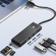 Orico PAPW3AT-C3 USB-C Hub with 3x USB-A 3.0 & SD/MicroSD Reader 1m Black