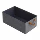 Clothing Organizers for Closet 5 Pack, Foldable Fabric Storage Bins, Gray
