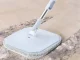 Square Flat Mop with Spin Bucket and Microfiber Pad