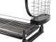 Two-Tier Dish Drainer, Black