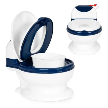 Ecotoys Baby Potty with Removable Bowl and Brush, Blue