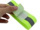 Reflective Bands 2 Pack, High Visibility Armbands for Running and Cycling, Neon Green