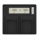 Newell DC-LCD Dual-Channel Charger for Canon BP-A30/A60/A90