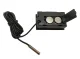 Digital LCD Thermometer with Probe Xline, Black