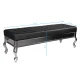 Gabbiano F011 Waiting Room Sofa, Black