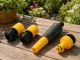 Garden Hose Spray Gun with Connectors, Yellow-Black
