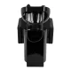 Hairdressing Wash Unit Gabbiano Vitoria, Black