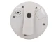Electronic Kitchen Timer with LCD Display and Magnet, White