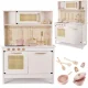 Children Kids Toy Wooden Kitchen With Accessories, 100cm (Various variations)
