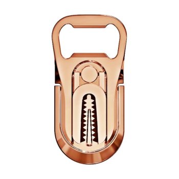 Telcon 3-in-1 Rotating Phone Holder with Bottle Opener, Rose Gold