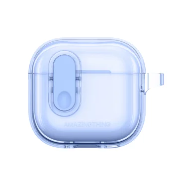 AmazingThing Minimal Case for Apple AirPods 4, Ultramarine