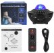 Galaxy Projector Night Light with Bluetooth Speaker, Black