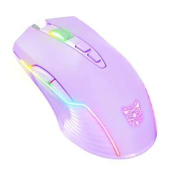 ONIKUMA CW905 RGB Wired Gaming Mouse, Purple