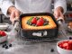 Square Cake Baking Pan Set, 3 Pcs (24/26/28 cm), Grey