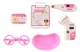 Medical Center Hospital Kids Doctor Set Kit / ECG Trolley with Accessories - 18 pcs., Pink