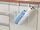 Hanging Metal Organizer Basket for Doors, 26x17x12 cm