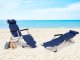 Folding Garden Lounger 2-in-1 Beach Chair MultiGarden, Blue