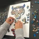 Kruzzel Owl Wooden Jigsaw Puzzle, 177 pcs