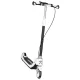 Trike Fix Foldable Two-Wheel Kids Scooter with LED Wheels, Black