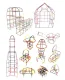 Kruzzel 00022408 Straw Constructor Set, 408 Pieces