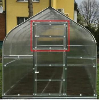 Additional Window for Greenhouse KLASIKA STANDART 800x670 mm