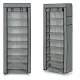 ModernHome Fabric Wardrobe Portable Closet with 9 Shelves for Clothes and Shoes