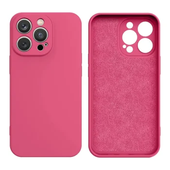 Silicone Case for iPhone 14 Plus, Fuchsia