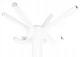Modernhome YLT-0610 Freestanding Coat Rack, White