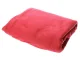 Warm Fleece Blanket with Sleeves 138x180cm, Red