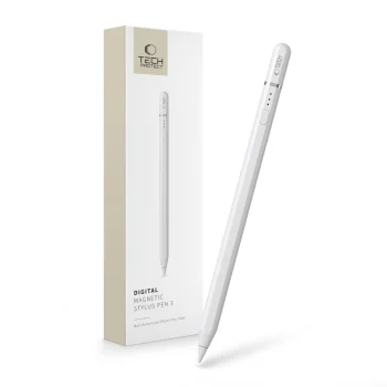 Tech-Protect Digital Stylus Pen for iPad Tablet, White