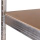 ModernHome Corner Storage Rack 180x90x40 cm Galvanized Steel 5 Shelves 875 kg