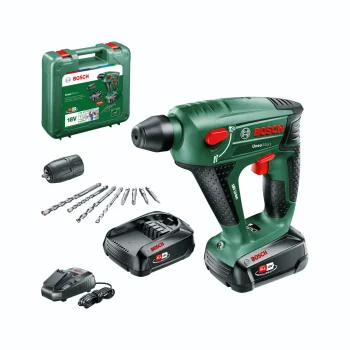 Bosch Uneo Maxx Cordless Rotary Hammer Drill 18V, 2x 2.5 Ah