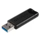 Verbatim Store n Go Pinstripe USB Flash Drive, 32GB, Black