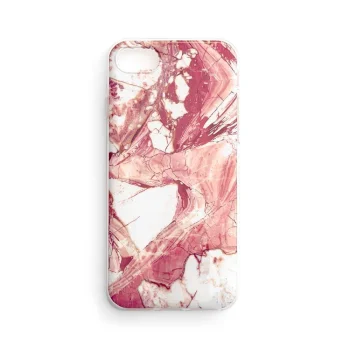 Wozinsky Marble TPU Case for Samsung Galaxy A03s (166.5), Pink