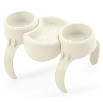 Bestway Lay-Z-Spa Pool Drink Holder, Beige/White
