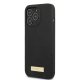 Guess Silicone Logo Plate MagSafe Case for iPhone 13 Pro Max, Black