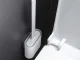 Silicone Toilet Brush with Holder, Flexible, for Bathroom