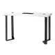 Momo 05-BL Cosmetic Manicure Desk with Dust Collector