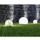 GreenBlue GB168 Solar Garden Lamp, Ball Shape, 30x30x63 cm