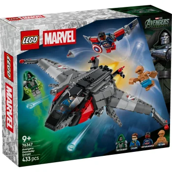 LEGO Marvel Super Heroes 76347 Avengers: Doomsday Quinjet konstruktorius