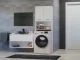 Modernhome Over-Washing Machine Bathroom Cabinet, White