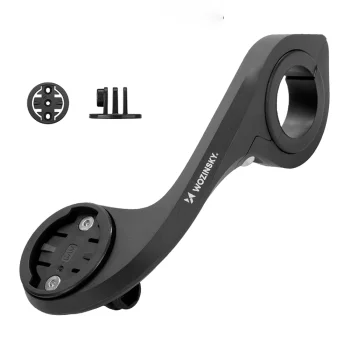 Wozinsky WUG-01B Bike Mount for Garmin Computer, Camera, Lamp, Black
