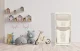Double Toy and Laundry Organizer on Wheels with Removable Baskets