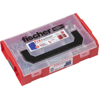 Fischer FIXtainer DuoPower / DuoTec Dowel and Screw Assortment, 200 pcs