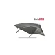 Door Canopy STARKEDACH L-160, 160x100x25 cm, Light Grey